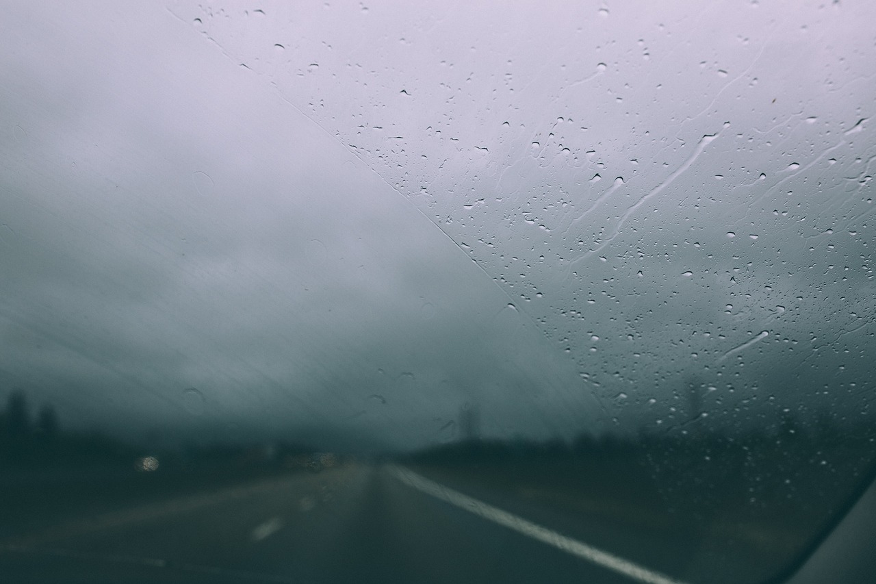 Chuva na estrada