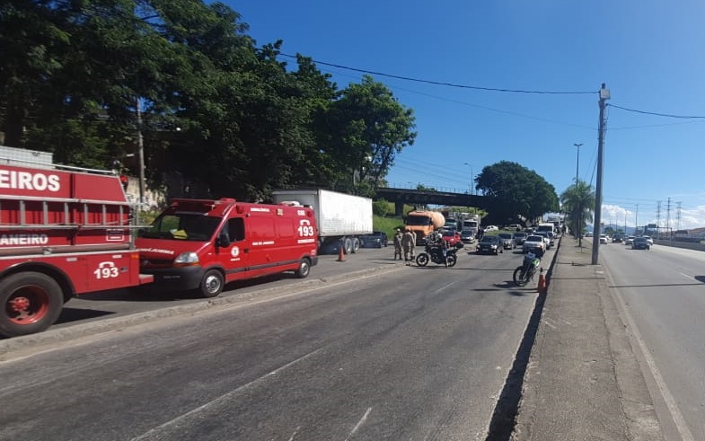 Avenida Irajá Motocicleta