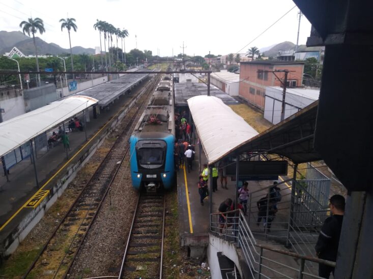 SuperVia crrc sistema ferroviário