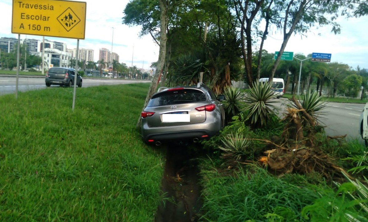 Carro Américas Colisão