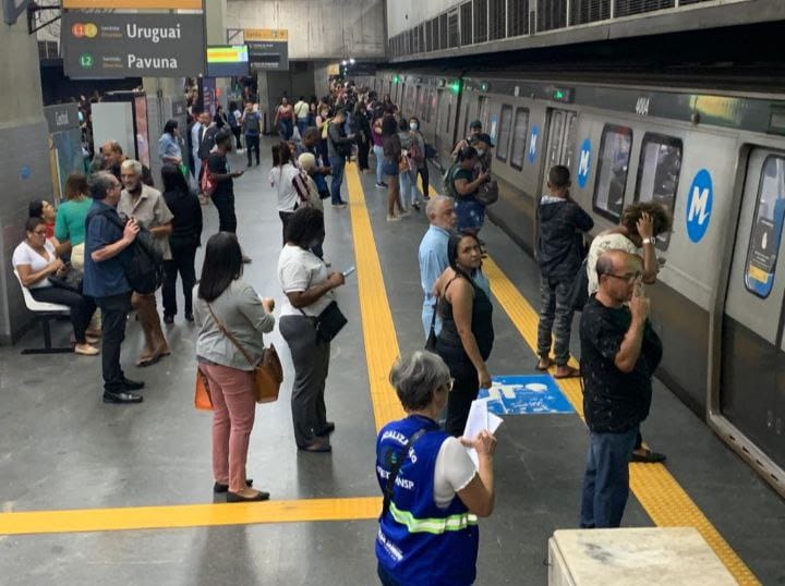 Metrô Plataforma Rio