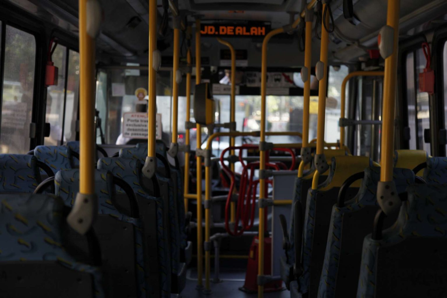 Interior Ônibus Rio