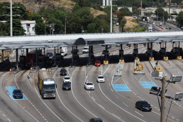 linha amarela pedágio Trânsito RJ agora