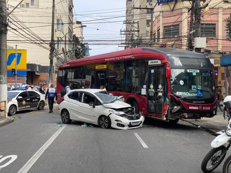 Acidente Niterói Ônibus