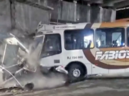 Acidente de ônibus na Zona Norte do Rio