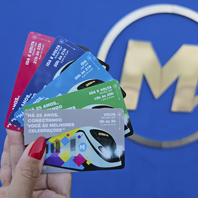 cartões metrô