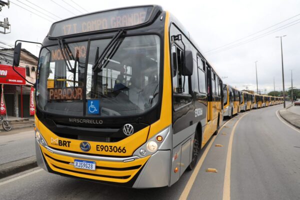 linha 22 celular sepetiba brt rio novos ônibus Transbrasil sistema BRT Rio