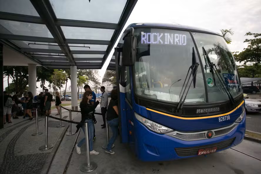 rock in rio ônibus