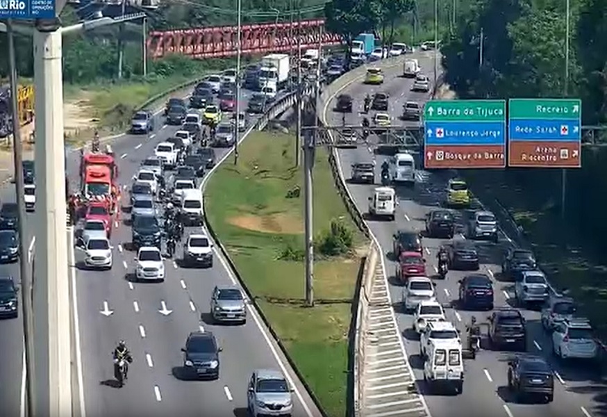 acidente na senna rio