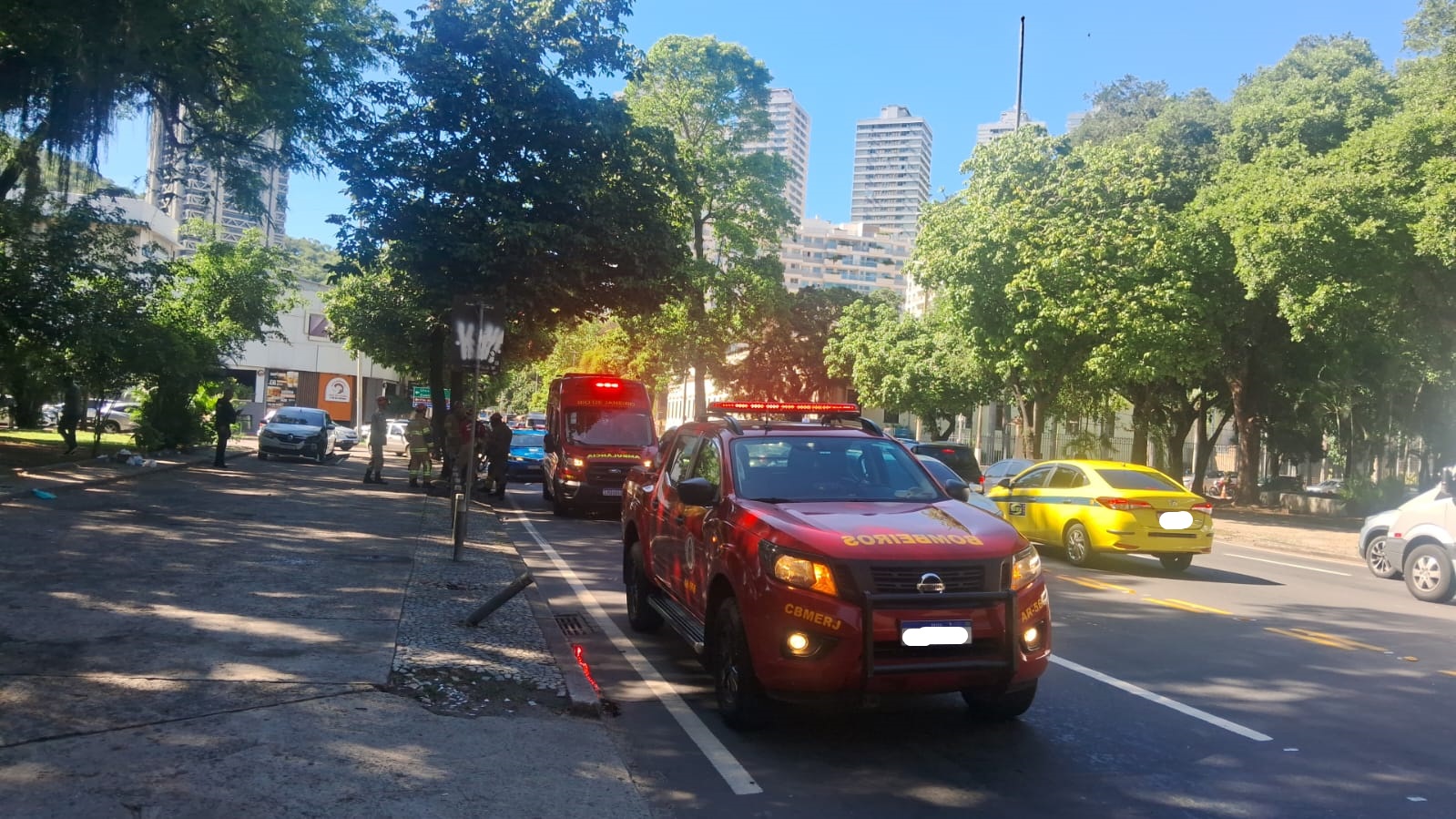 ocupada na Avenida Lauro Sodré