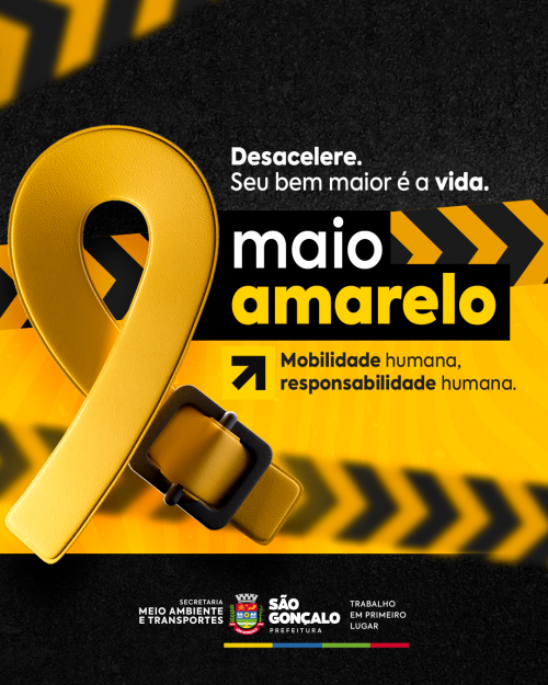maio amarelo são gonçalo