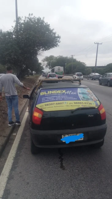 ACIDENTE NA AVENIDA BRASIL DEODORO