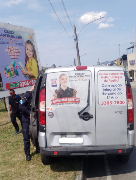 Avenida Brasil na altura de Realengo Elevado Paulo de Frontin
