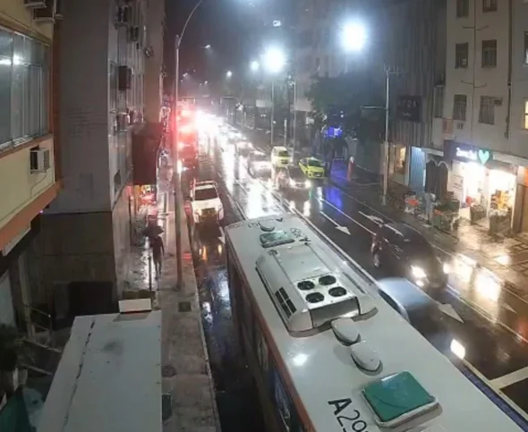 faixa da Avenida Nossa Senhora de Copacabana