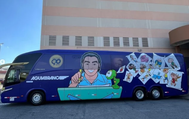 ônibus viação águia branca