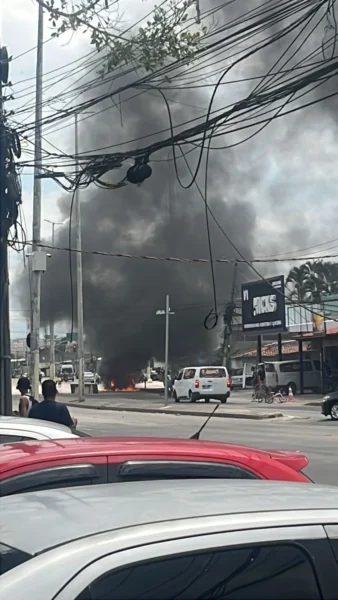 parcialmente a Avenida Cesário de Melo