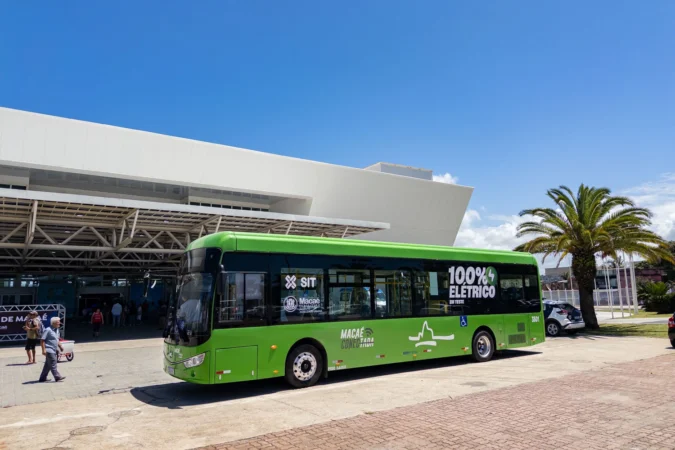 ônibus elétricos macaé