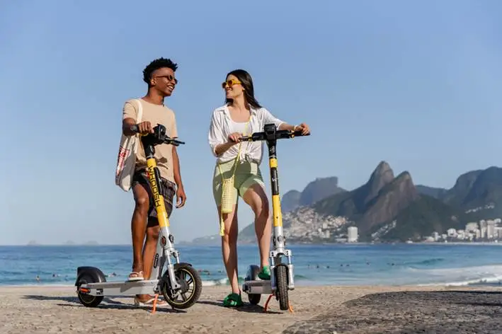 Whoosh patinetes elétricas rio de janeiro