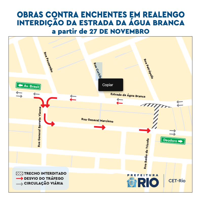 obra do PAC em Realengo