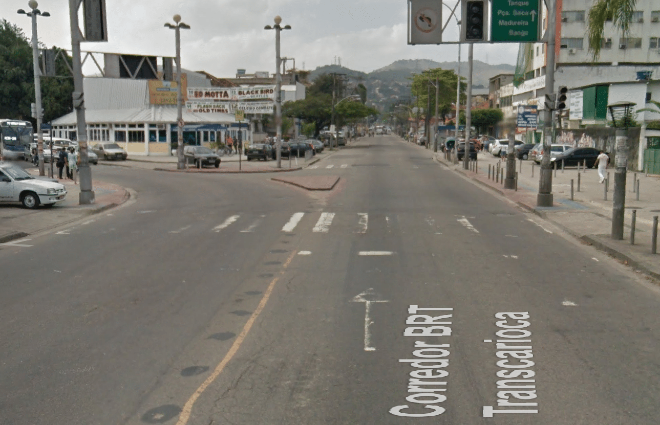 Avenida Nelson Cardoso no Tanque