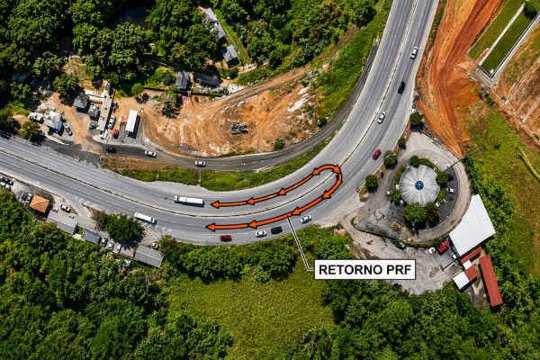 Obra na Serra das Araras