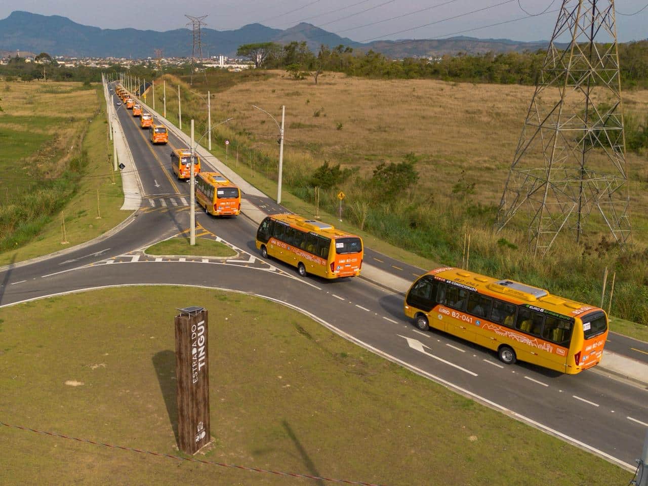 novos ônibus do Sistema RIO