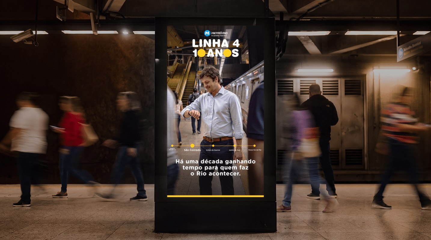 linha 4 metrô rio 10 anos
